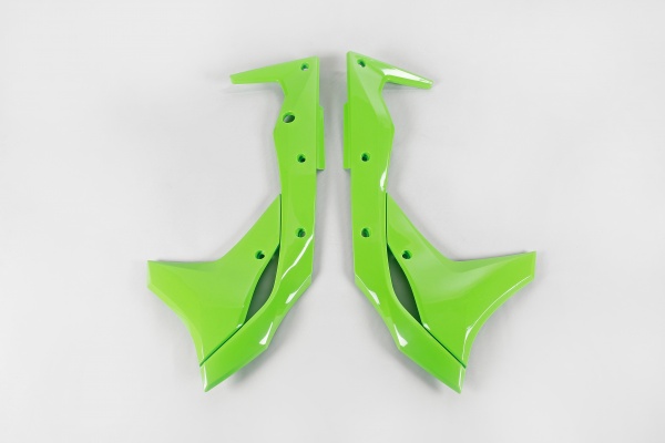 Radiator Covers green for Kawasaki KX 250 F (2017-20)